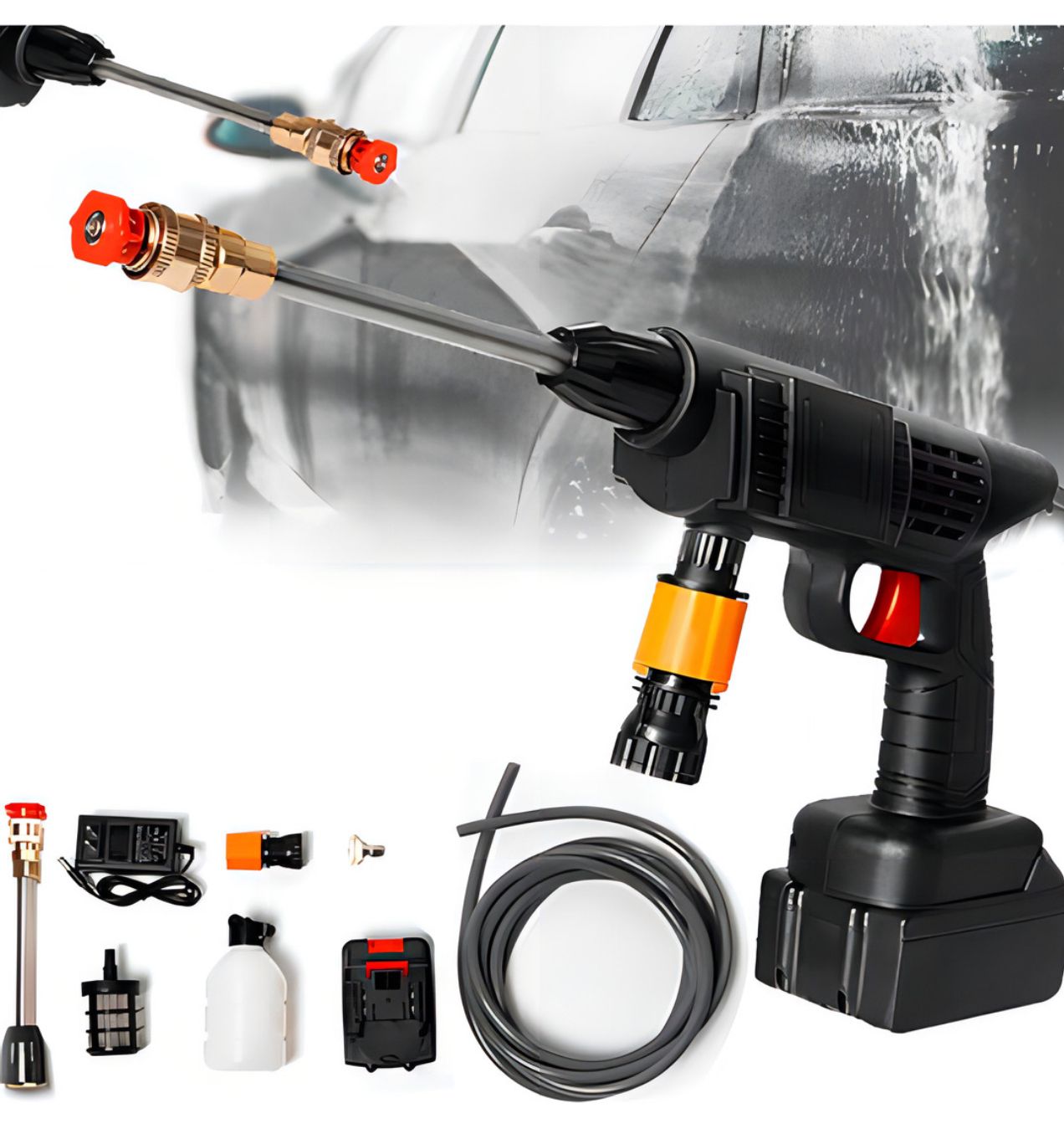 Miniatura 5 de HIDROLAVADORA PORTATIL 2 BATERIAS